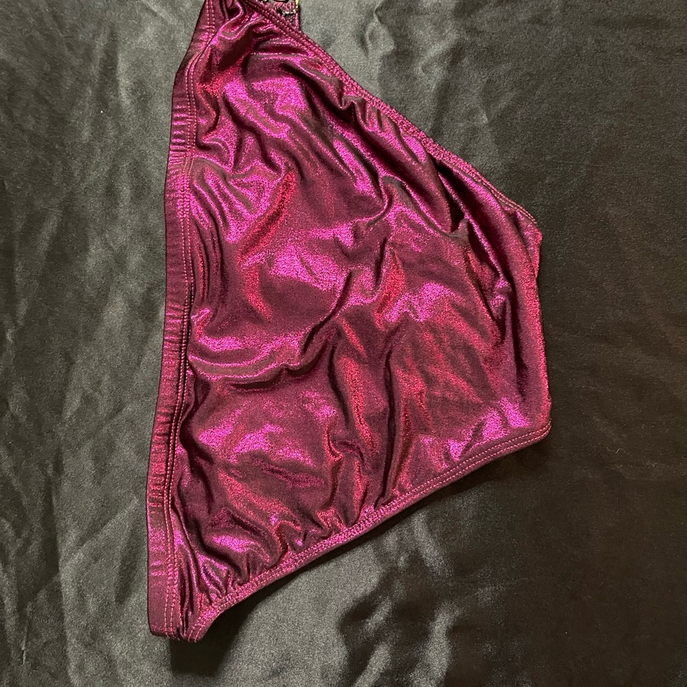 Shimmering Pink Bikini Bottom - Picture 5 of 8
